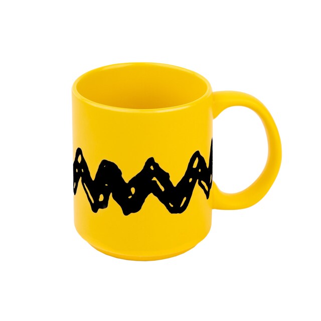 Taza Snoopy charlie brown Erik amarillo