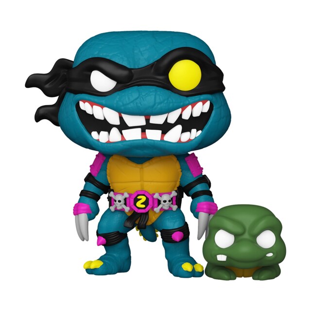 Figura Funko Pop 9 cm Slash con Pre-mutante Tortugas Ninja.