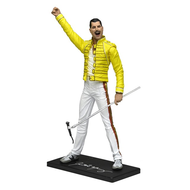 Figura 18 cm Freddy Mercury Wembley Queen Neca.