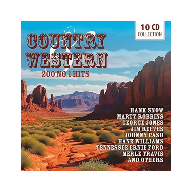 Country and Western  200 No 1 Hits 10 CD