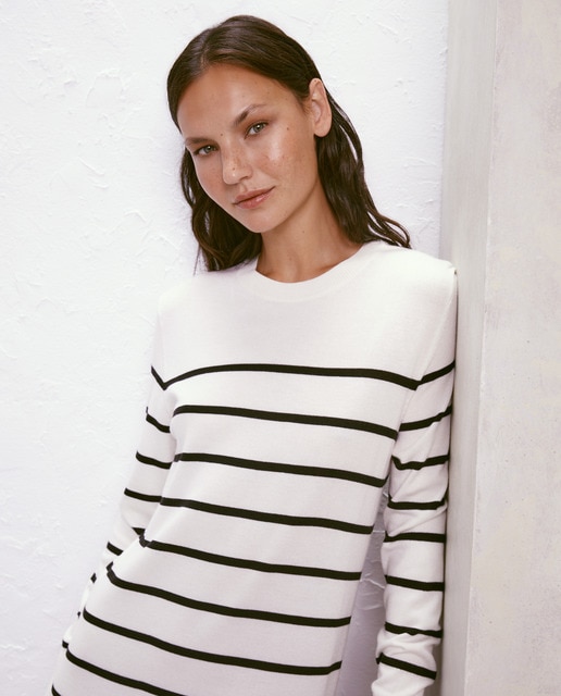 Vestido tricot rayas