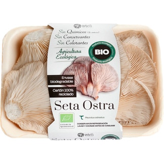 Cogumelos Ostra Biológicos embalagem 200 g