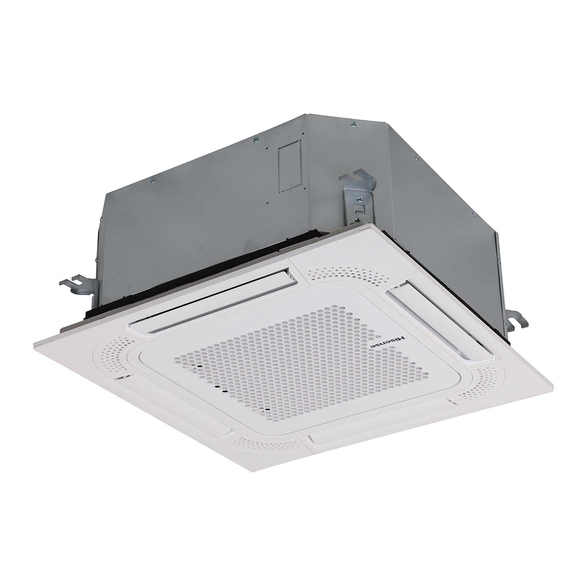 Hisense – Aire acondicionado cassette Hisense Inverter con 2236 frig/h y 2752 kcal/h – ACT26UR4RCC8/AUW26U4RS8.