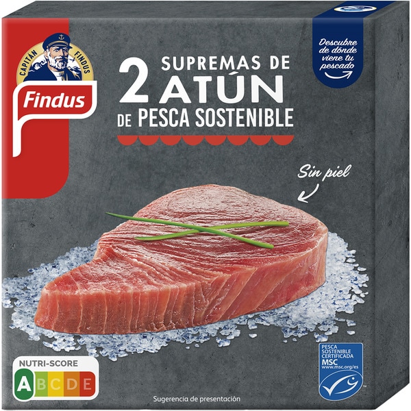 Thunfisch Supremes ohne Haut 2 Stück Box 230 g