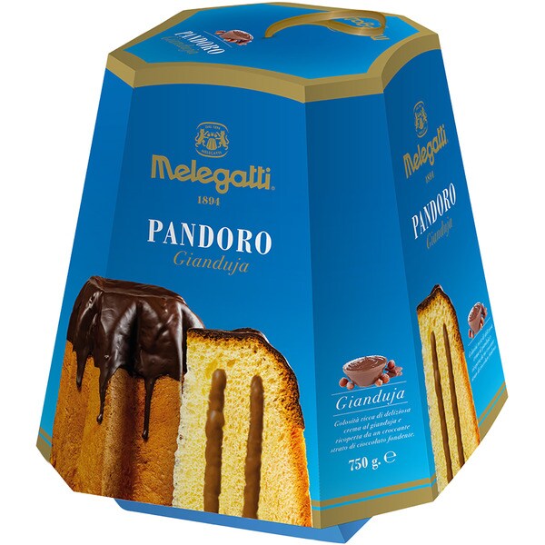 gianduja pandoro case 750 g