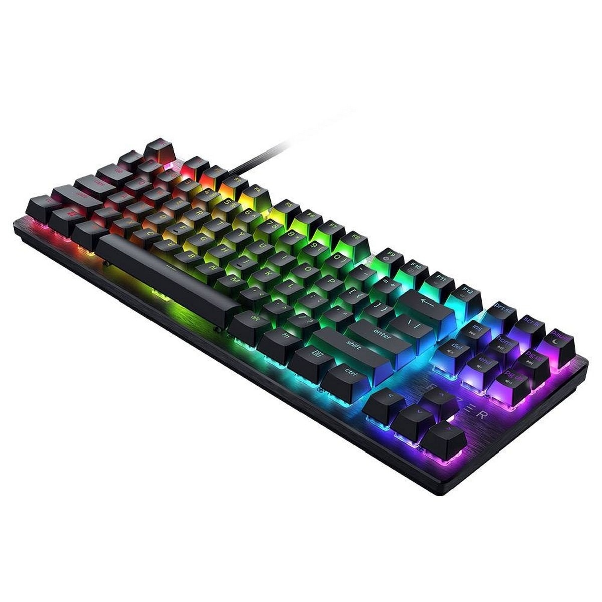 Teclado Mecânico Razer Huntsman V3 X Tenkeyless Purple Switch PT - Preto 2