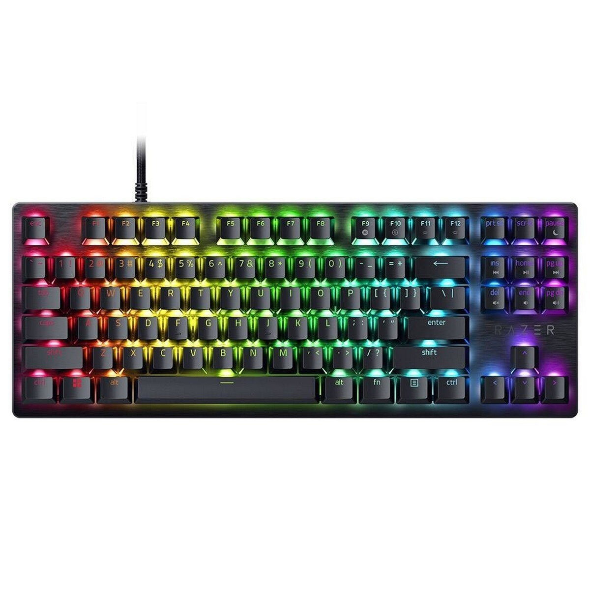 Imagem 0 de Teclado Mecânico Razer Huntsman V3 X Tenkeyless Purple Switch PT - Preto