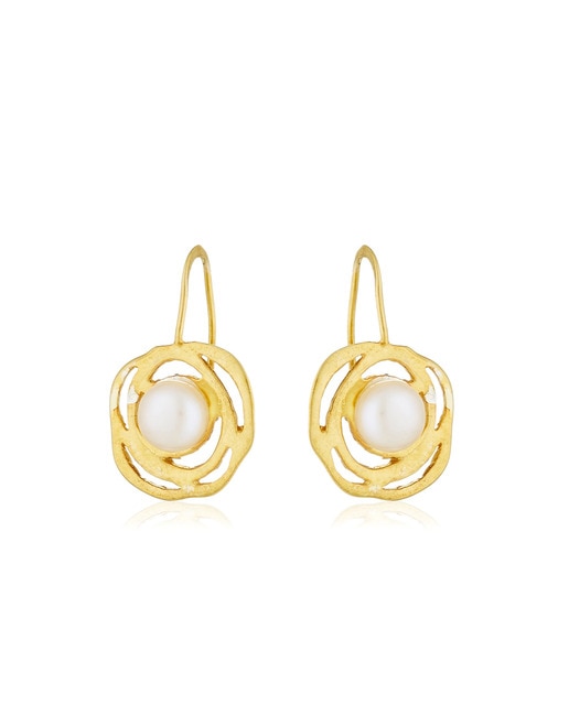 Roseta perlas oro