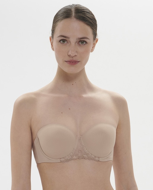 Simone Pérèle - Sujetador Delice bandeau sin tirantes.