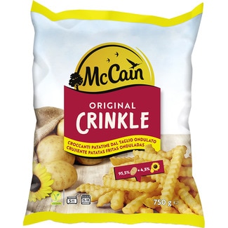 MC CAIN Original Crinkle crisps bag 750 g