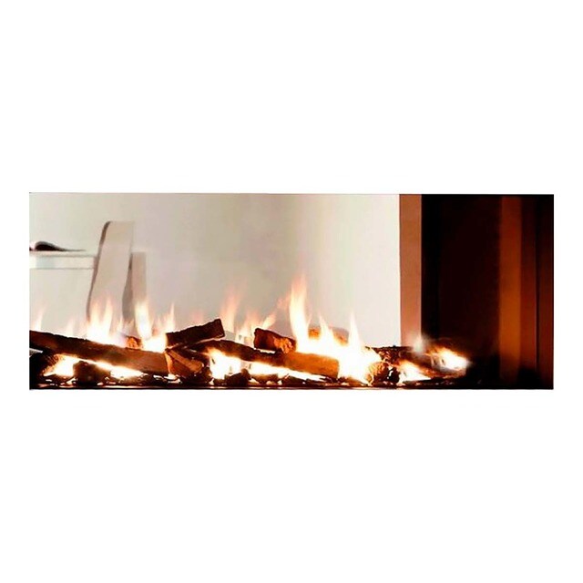 NORA FLAMES - Chimenea Gas LPG Pano 1100 Túnel Doble Cara.