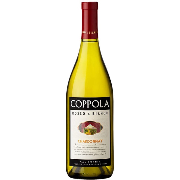 vino blanco chardonnay de California botella 75 cl