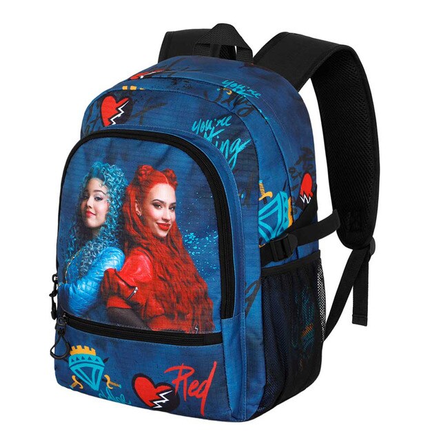 Mochila fight fan 2.2 los descendientes wickedly Disney Karactermania morado Karactermania El Corte Ingles