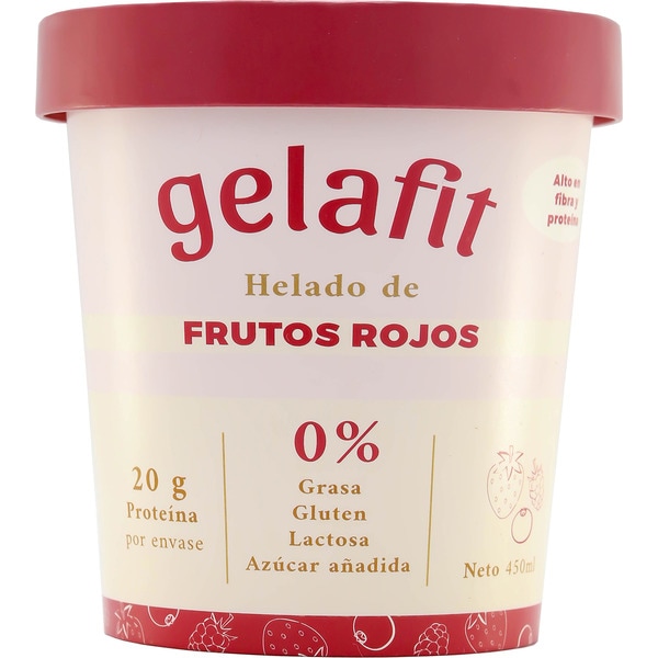 helado de frutos rojos sin gluten tub 450 ml