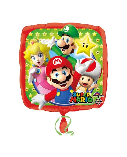 Globos Foil Mario Bros