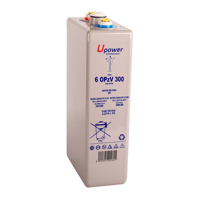 MASTER POWER – Batería Estacionaria Gel 6OPZV 336Ah 437Ah.