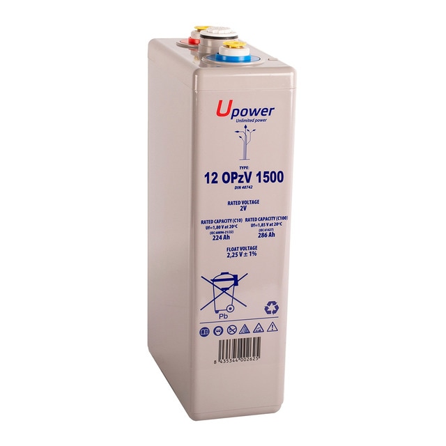 MASTER POWER – Batería Estacionaria Gel 12OPZV 1620A 2106A.