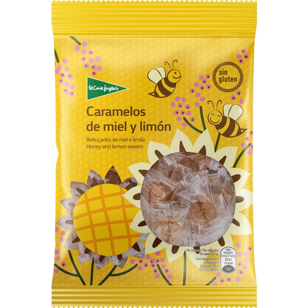 Harte Honig-Zitronen-Bonbons glutenfrei Tasche 125 g