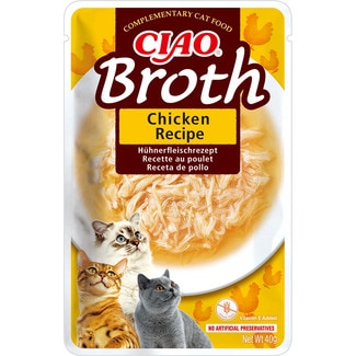 CHURU comida humeda para gatos sopa de pollo envase 40 g