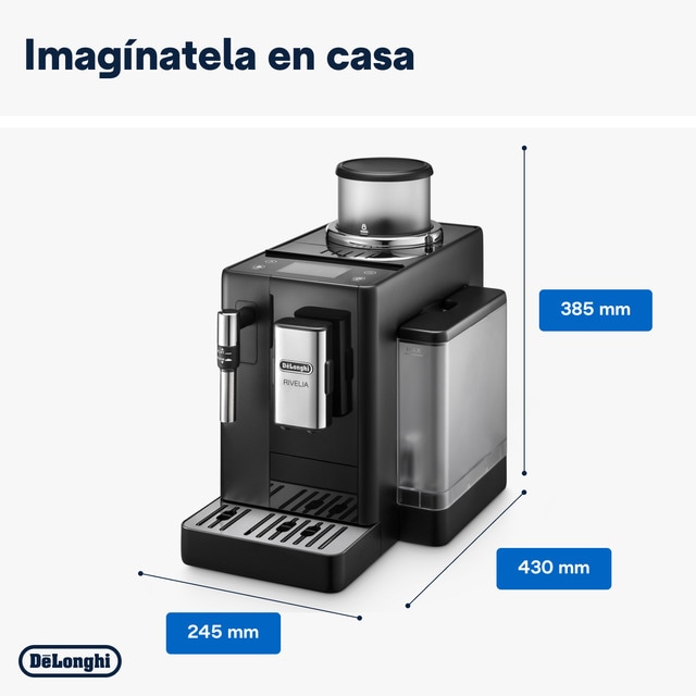 Thumbnail 5 de De'Longhi Rivelia EXAM440.35.B cafetera 2 depósitos