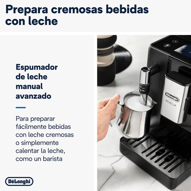 Thumbnail 3 de De'Longhi Rivelia EXAM440.35.B cafetera 2 depósitos