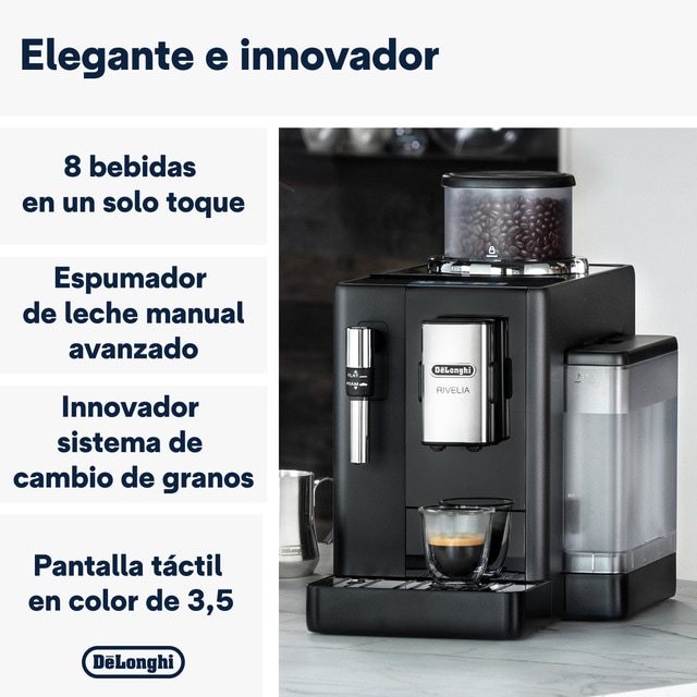Thumbnail 1 de De'Longhi Rivelia EXAM440.35.B cafetera 2 depósitos