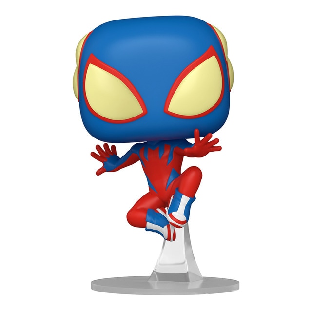 Convention Figura Funko Pop Spiderboy Exc Captain America New World Marvel.