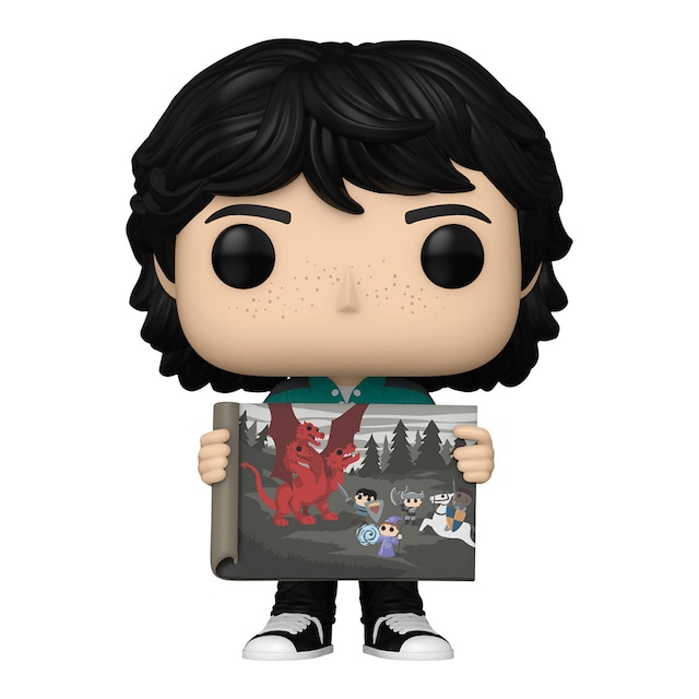 Figura Funko Pop Mike Will'S Painting Stranger Things Temporada 4.