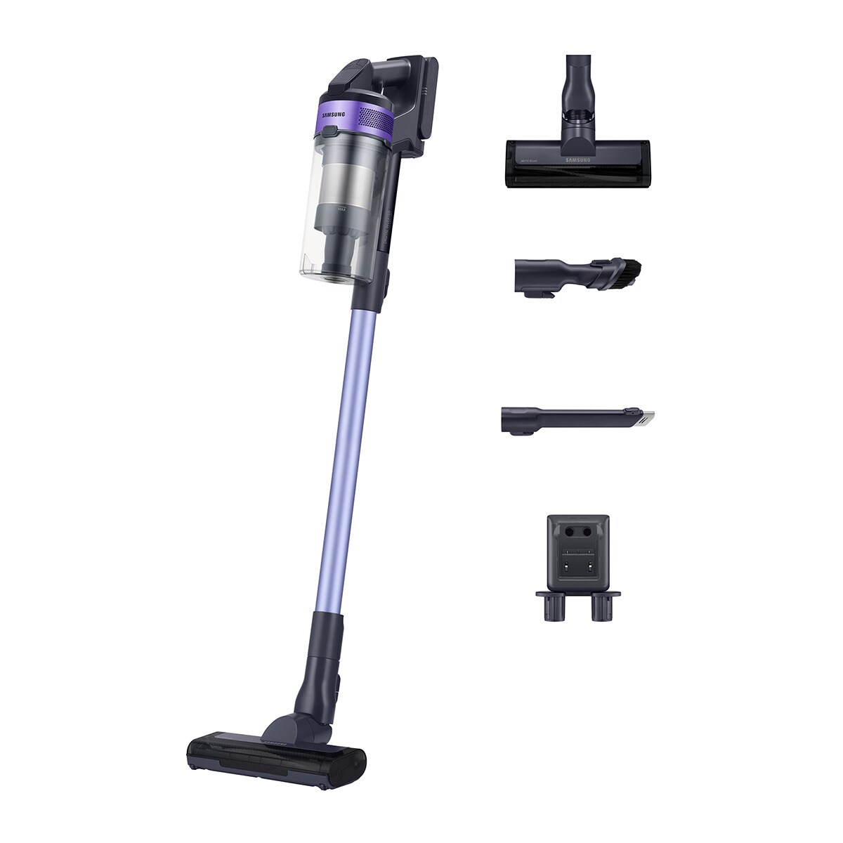 Samsung - Aspiradora sin Cable Samsung Jet 60 Turbo 150AW Batería extraíble y duradera VS15A6031R4/ET.