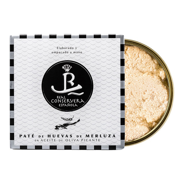 Paté de huevas de merluza en aceite de oliva picante Real Conservera Española