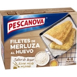 egg-battered hake fillets case 400 g