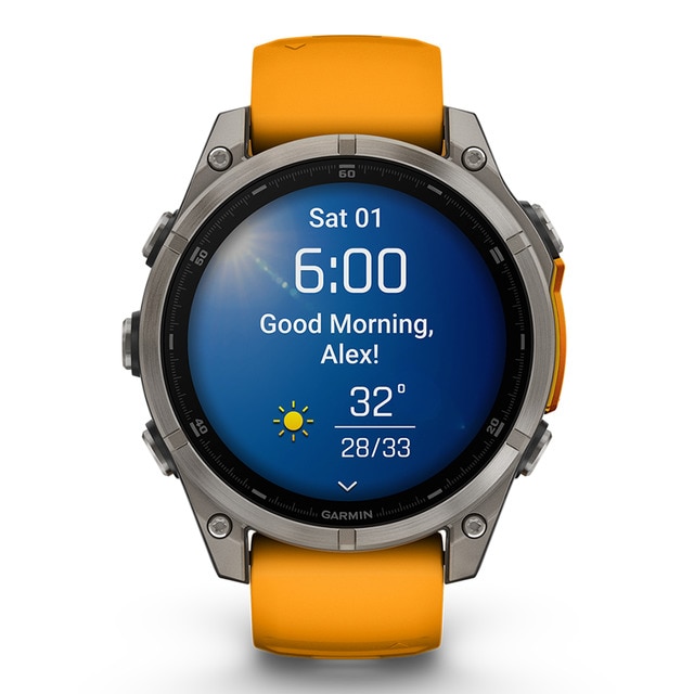 Garmin - Reloj Smartwatch fenix 8 47mm Zafiro Amoled Garmin.