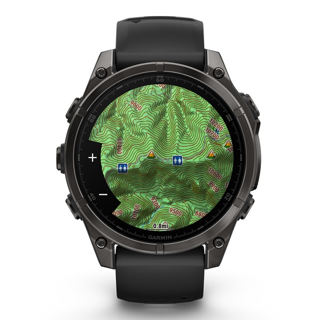 Garmin - Reloj Smartwatch fenix 8 47mm Zafiro Amoled, DLC Garmin.