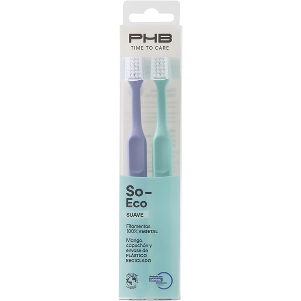Time to Care so Eco soft toothbrush blister 2 units