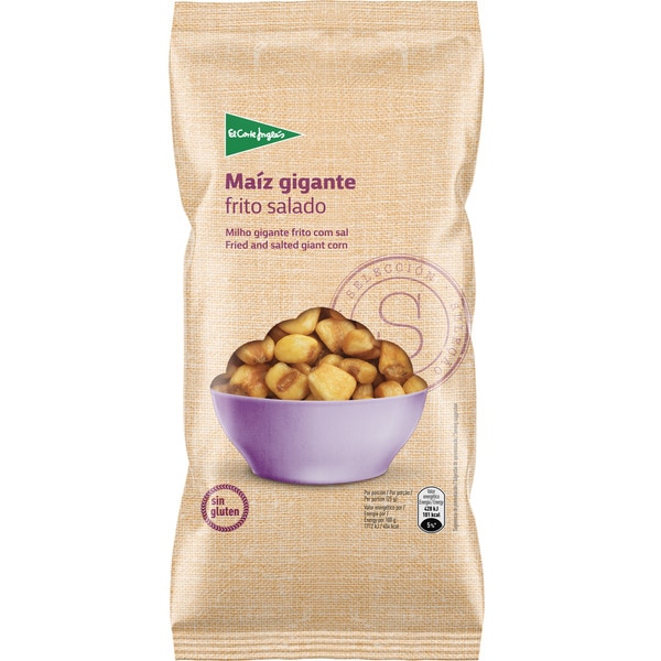maíz gigante frito salado bolsa 150 g