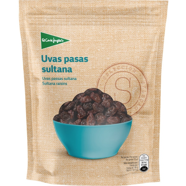 uvas pasas sultanas bolsa 195 g