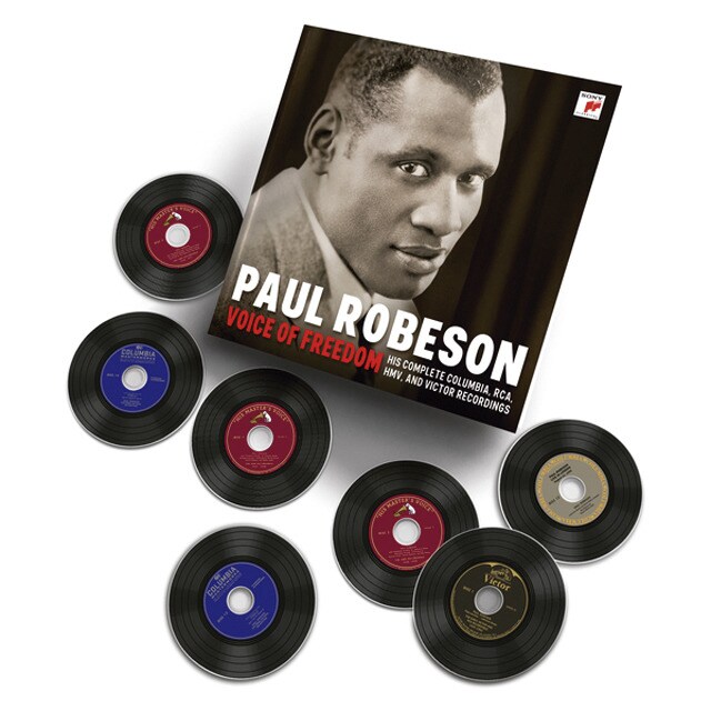 Paul Robeson  Voice of freedom His complete Colmbia RCA HMV and Victor Recordings 14 CD
