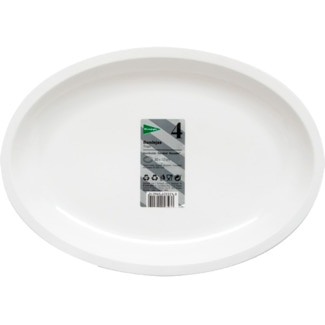 El Corte Inglés Bandeja Oval 30x22 cm embalagem 6 unidades