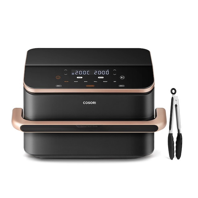 Freidora de aire Cosori Dual Blaze Twinfry? chef Edition con capacidad de 10 Litros y divisor flexible