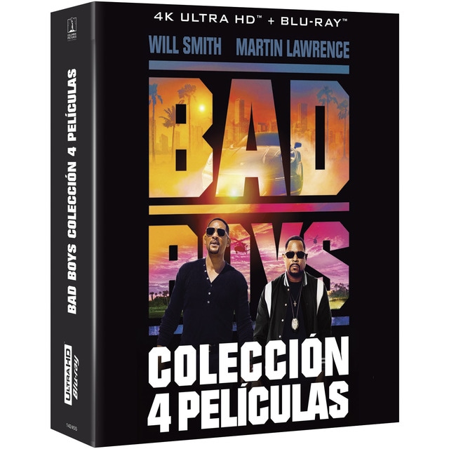 Pack Bad Boys 1-4 (4K Ultra HD + Blu-Ray).