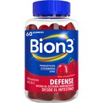 Defense Multivitamine mit Probiotika mit Vitamin C, B3 und Zink Topf 60 Gummies