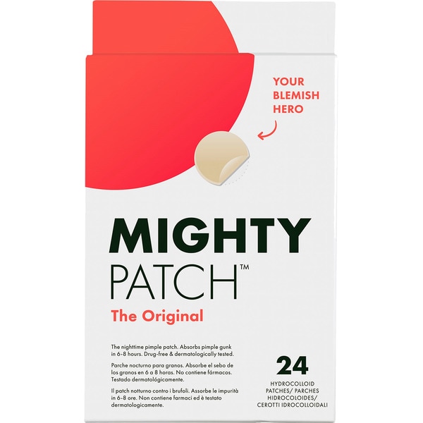 Original hydrocolloid night patch for acne to cover sports and blemishes box 24 units