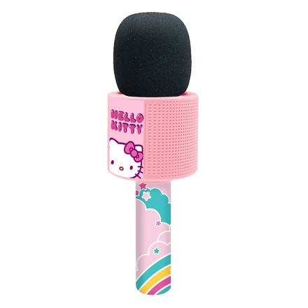 Microfono bluetooth rosa con melodias