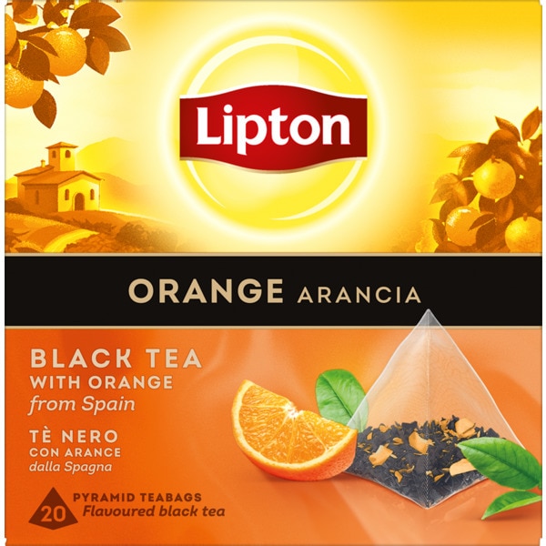 Chá Preto e Laranja embalagem 20 saquetas