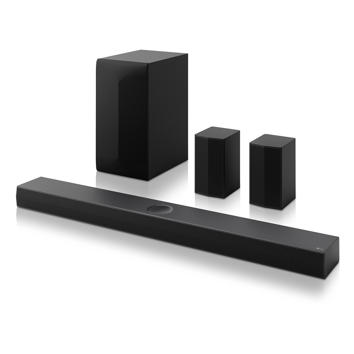 LG - Barra de sonido LG S70TR AI Sound Pro 4K, 5.1.1, 500W, HDR10, Dolby Vision, Dolby Atmos y DTS:X, Subwoofer inalámbrico.