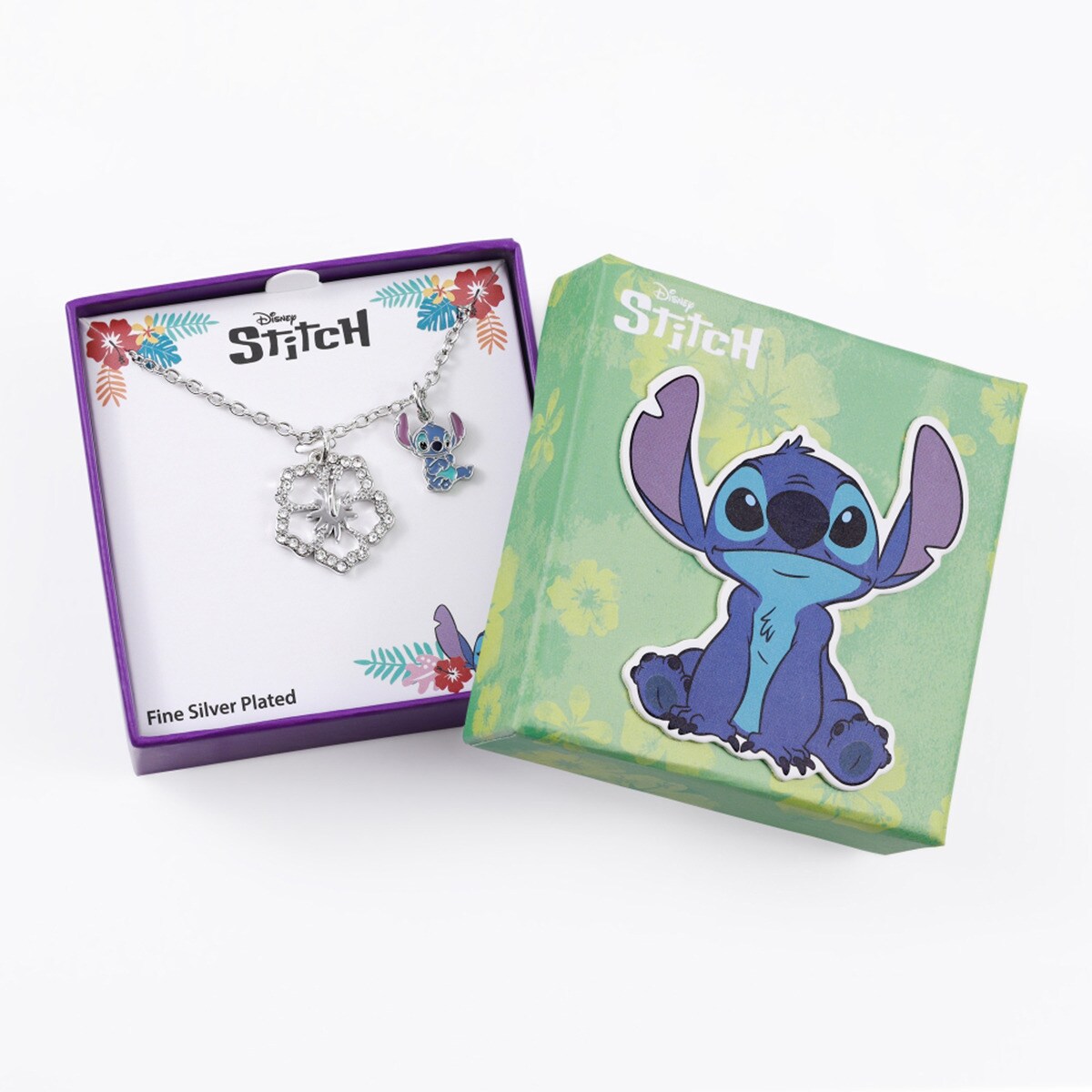 Pendente Stitch com Flor Lilo&Stitch Disney 2