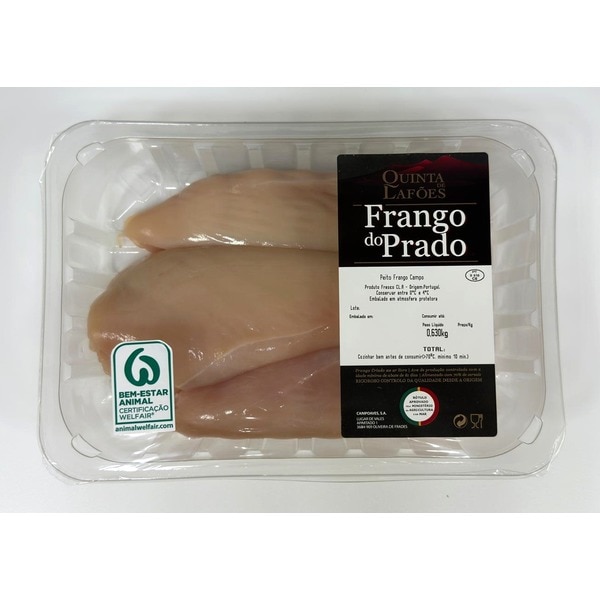 Peitos de Frango do Campo Peso Aproximado por 600 g