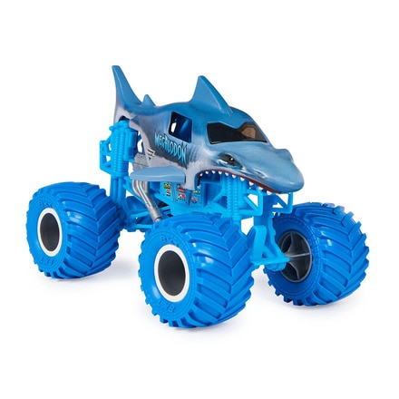 Vehículo Die Cast Megalodon oscuro 1:24 