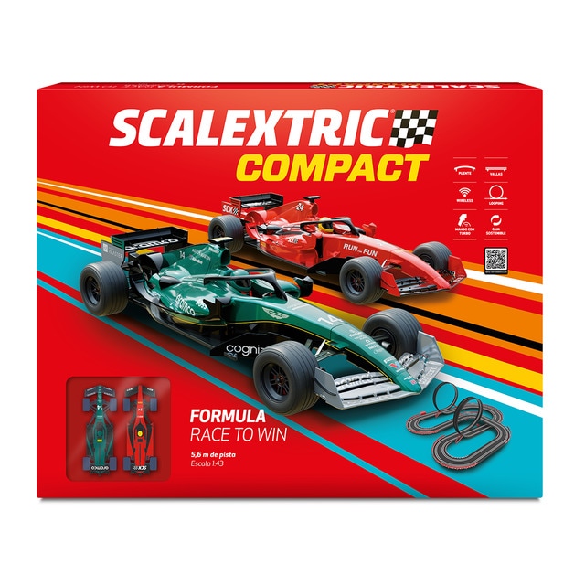 Pista linea Compact Formula Race To Win Scalextric Scalextric El Corte Ingles