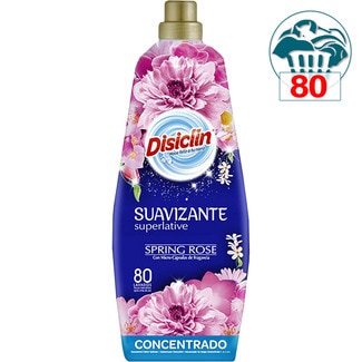 DISICLIN Spring Rose concentrated fabric softener bottle 80 dose